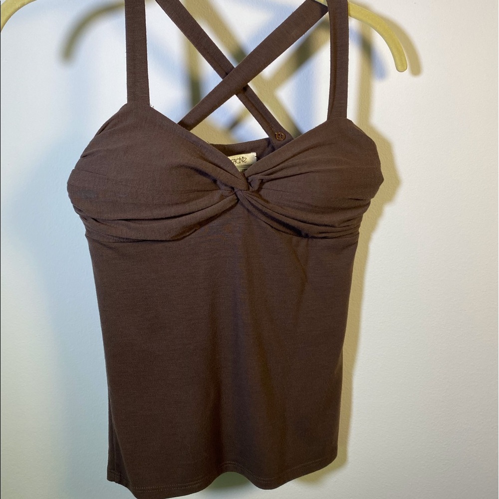 Brown Tank Top
